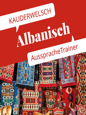 cover image of Reise Know-How Kauderwelsch AusspracheTrainer Albanisch